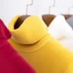 Winter Clothing เช่าเสื้อกันหนาว - Sweater คอเต่า สีเหลือง