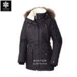 เช่าเสื้อกันหนาว columbia waterproof เฟอร์ เที่ยวต่างประเทศ สีดำ เสื้อโค๊ท เช่าชุดกันหนาว omni heat ขนเป็ด