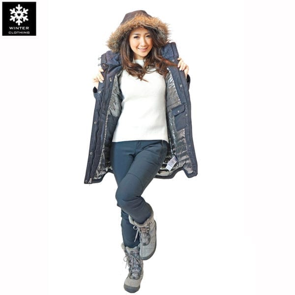 เช่าเสื้อกันหนาว columbia waterproof เฟอร์ เที่ยวต่างประเทศ สีดำ เสื้อโค๊ท เช่าชุดกันหนาว omni heat