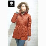 เช่าเสื้อกันหนาว Coat Columbia สีเทา ขนเป็ด waterproof เช่าชุดกันหนาว เที่ยวต่างประเทศ