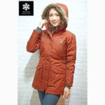 เช่าเสื้อกันหนาว Coat Columbia สีเทา ขนเป็ด waterproof เช่าชุดกันหนาว เที่ยวต่างประเทศ