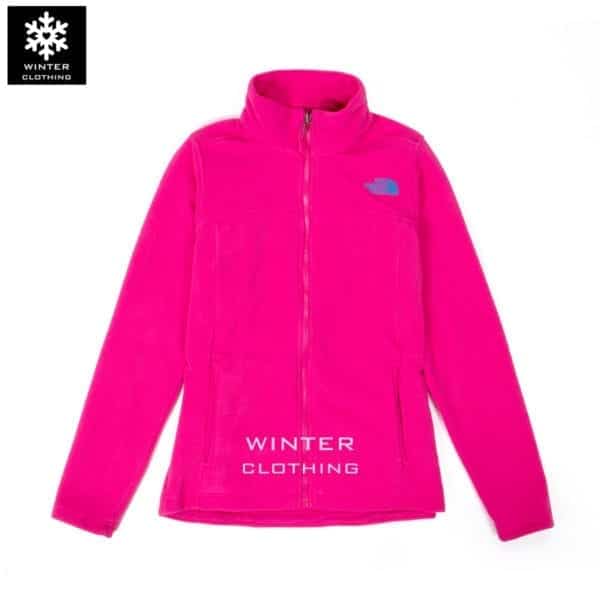 เช่าเสื้อกันหนาว North Face waterproof เฟอร์ เที่ยวต่างประเทศ สีน้ำเงิน เสื้อโค๊ท เช่าชุดกันหนาว