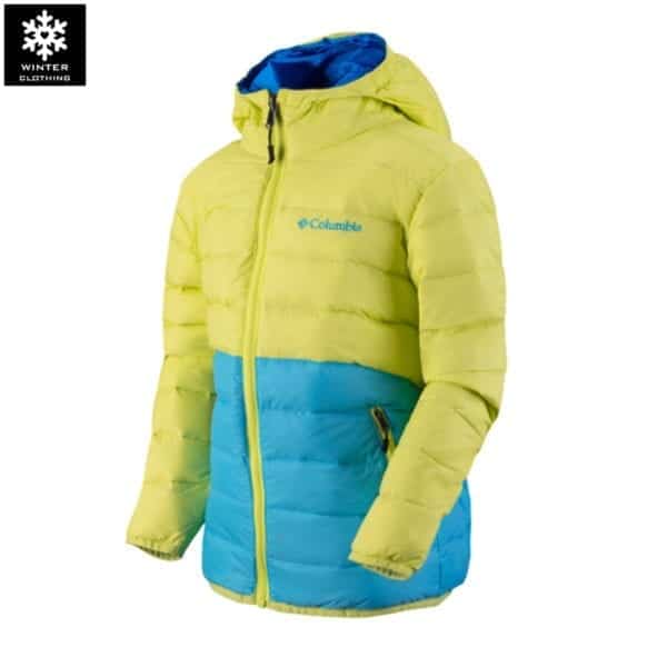 เช่าเสื้อกันหนาวเด็ก Down เสื้อขนเป็ด เที่ยวต่างประเทศ เด็กผู้ชาย เช่าชุดกันหนาว