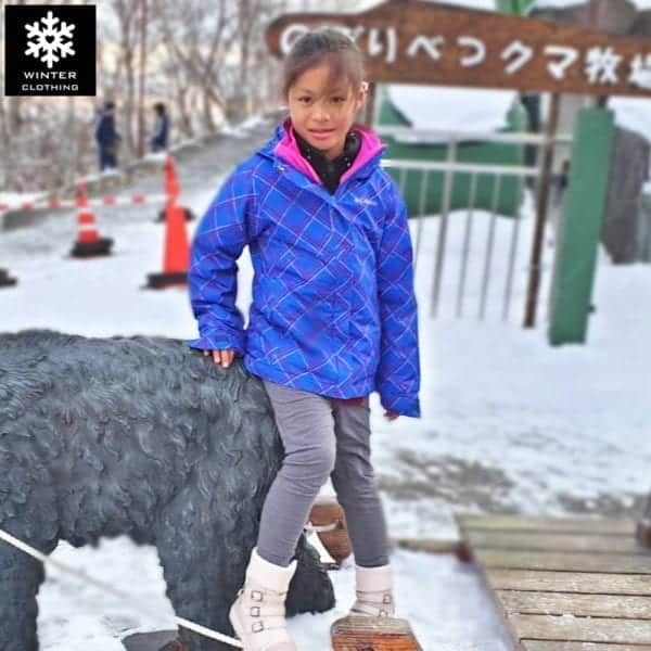 เช่าเสื้อกันหนาวเด็ก adventure Columbia ชุดสกี หิมะ 2layers เช่าชุดกันหนาวเช่าเสื้อกันหนาว