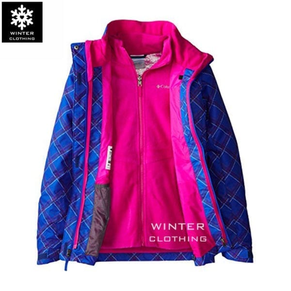 เช่าเสื้อกันหนาวเด็ก adventure Columbia ชุดสกี หิมะ 2layers เช่าชุดกันหนาวเช่าเสื้อกันหนาว