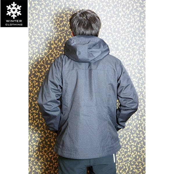 เช่าเสื้อกันหนาว Jacket columbia สีดำ ชุดสกี waterproof เช่าชุดกันหนาว เที่ยวต่างประเทศ