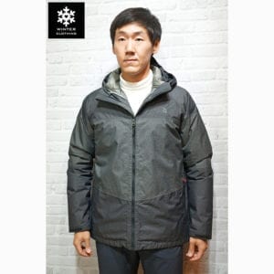 เช่าเสื้อกันหนาว Coat north face สีเทา ขนห่าน waterproof เช่าชุดกันหนาว เที่ยวต่างประเทศ