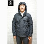เช่าเสื้อกันหนาว Jacket Columbia สีดำ waterproof เช่าชุดกันหนาว เที่ยวต่างประเทศ omni heat 2layer