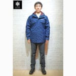 เช่าเสื้อกันหนาว Jacket columbia สีน้ำเงิน waterproof omni_heat เช่าชุดกันหนาว เที่ยวต่างประเทศ