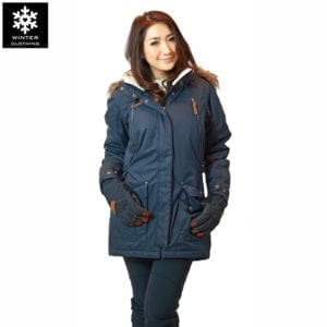 เช่าเสื้อกันหนาว columbia waterproof เฟอร์ เที่ยวต่างประเทศ สีดำ เสื้อโค๊ท เช่าชุดกันหนาว omni heat ขนเป็ด