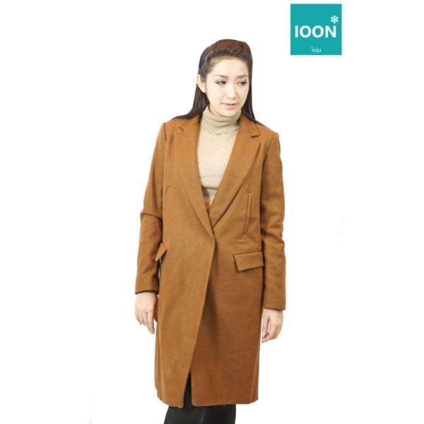 เช่าเสื้อกันหนาว zara เสื้อโค้ท เที่ยวต่างประเทศ สีน้ำตาล wool เช่าชุดกันหนาว fashion