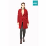 เช่าเสื้อกันหนาว zara เสื้อโค้ท เที่ยวต่างประเทศ สีแดง wool เช่าชุดกันหนาว fashion