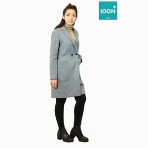 เช่าเสื้อกันหนาว zara เสื้อโค้ท เที่ยวต่างประเทศ สีเทา wool เช่าชุดกันหนาว fashion