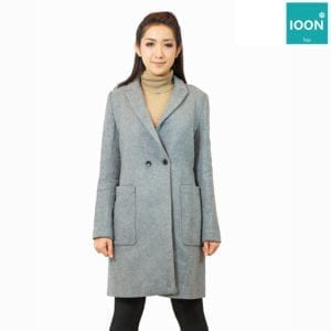 เช่าเสื้อกันหนาว zara เสื้อโค้ท เที่ยวต่างประเทศ สีเทา wool เช่าชุดกันหนาว fashion