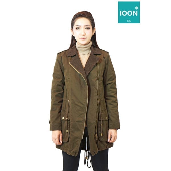 เช่าเสื้อกันหนาว zara Jacket เที่ยวต่างประเทศ สีแดง cotton polyester เช่าชุดกันหนาว fashion