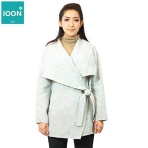 เช่าเสื้อกันหนาว zara Jacket เที่ยวต่างประเทศ สีเทา wool เช่าชุดกันหนาว fashion