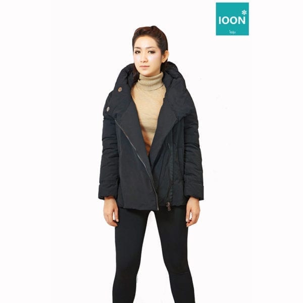 Jacket zara black เช่าเสื้อกันหนาว เช่าชุดกันหนาว สีดำ Polyester Fashion เที่ยวต่างประเทศ