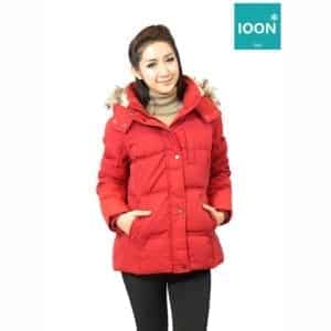 Jacket Esprit สีส้ม เช่าเสื้อกันหนาว เช่าชุดกันหนาว เสื้อขนเป็ด Fashion เที่ยวต่างประเทศ