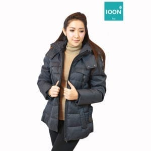 Jacket Esprit สีดำ เช่าเสื้อกันหนาว เช่าชุดกันหนาว เสื้อขนเป็ด Fashion เที่ยวต่างประเทศ