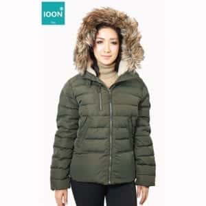 Jacket Esprit สีดำ เช่าเสื้อกันหนาว เช่าชุดกันหนาว เสื้อขนเป็ด Fashion เที่ยวต่างประเทศ