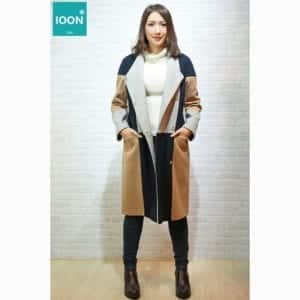 Coat Marks&Spencer สีเทา เช่าเสื้อกันหนาว เช่าชุดกันหนาว wool Fashion เที่ยวต่างประเทศ