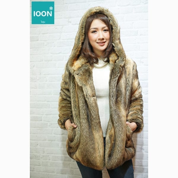 Zara Fur สีน้ำตาล เสื้อขนสัตว์ เช่าเสื้อกันหนาว เช่าชุดกันหนาว Fashion เที่ยวต่างประเทศ