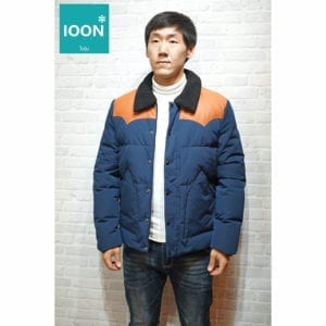 เช่าเสื้อกันหนาว Esprit เที่ยวต่างประเทศ สีน้ำเงิน ขนเป็ด เช่าชุดกันหนาว fashion อุณหภูมิติดลบ