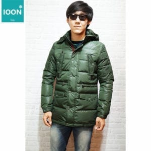 เช่าเสื้อกันหนาว ฺbossini เที่ยวต่างประเทศ สีเขียว ขนเป็ด เช่าชุดกันหนาว fashion อุณหภูมิติดลบ