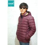 เช่าเสื้อกันหนาว esprit jacket เที่ยวต่างประเทศ สีม่วง เช่าชุดกันหนาว fashion