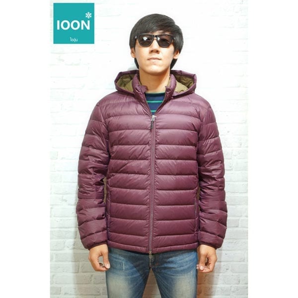 เช่าเสื้อกันหนาว esprit jacket เที่ยวต่างประเทศ สีม่วง เช่าชุดกันหนาว fashion