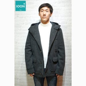 เช่าเสื้อกันหนาว esprit Coat เที่ยวต่างประเทศ สีเทา เช่าชุดกันหนาว fashion