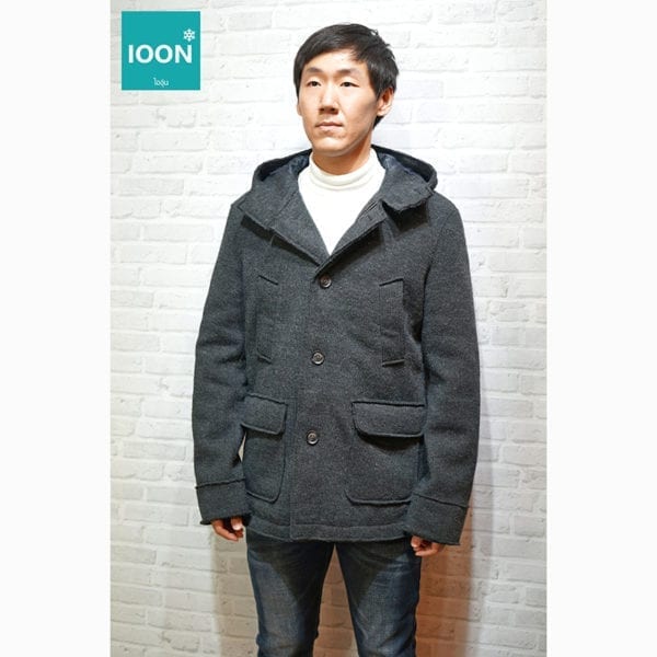 เช่าเสื้อกันหนาว esprit Coat เที่ยวต่างประเทศ สีเทา เช่าชุดกันหนาว fashion