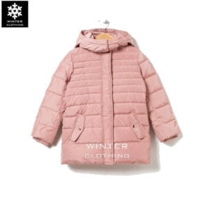 Coat zara สีชมพู เช่าเสื้อกันหนาวเด็ก เช่าชุดกันหนาวเด็ก เสื้อขนเป็ด Fashion เที่ยวต่างประเทศ