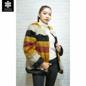 Zara Fur สีเหลือง เสื้อขนสัตว์ เช่าเสื้อกันหนาว เช่าชุดกันหนาว Fashion เที่ยวต่างประเทศ