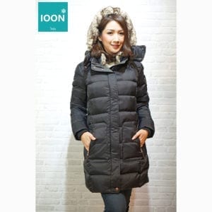 Coat Esprit สีดำ เช่าเสื้อกันหนาว เช่าชุดกันหนาว เสื้อขนเป็ด Fashion เที่ยวต่างประเทศ