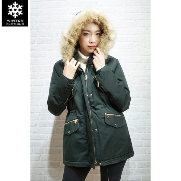 Zara Jacket สีเขียว เช่าเสื้อกันหนาว เช่าชุดกันหนาว Fashion เที่ยวต่างประเทศ