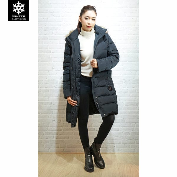 Coat Esprit สีดำ เช่าเสื้อกันหนาว เช่าชุดกันหนาว เสื้อขนเป็ด Fashion เที่ยวต่างประเทศ