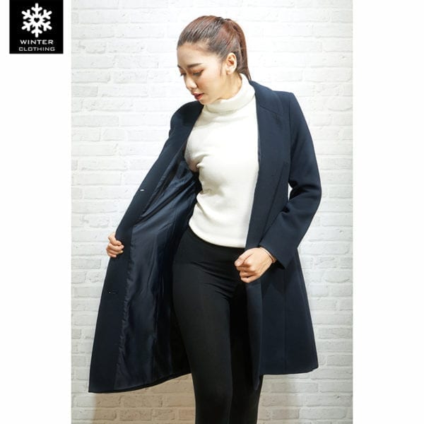 Coat Esprit สีดำ เช่าเสื้อกันหนาว เช่าชุดกันหนาว wool Fashion เที่ยวต่างประเทศ