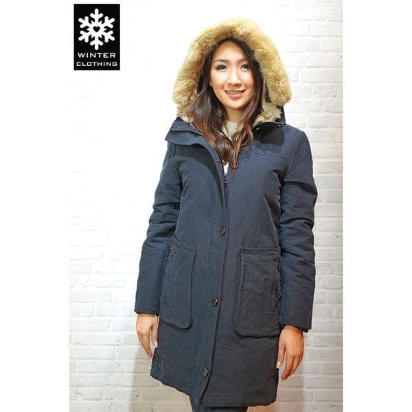 Coat Esprit สีดำ เช่าเสื้อกันหนาว เช่าชุดกันหนาว Polyester 2Layer Fashion เที่ยวต่างประเทศ