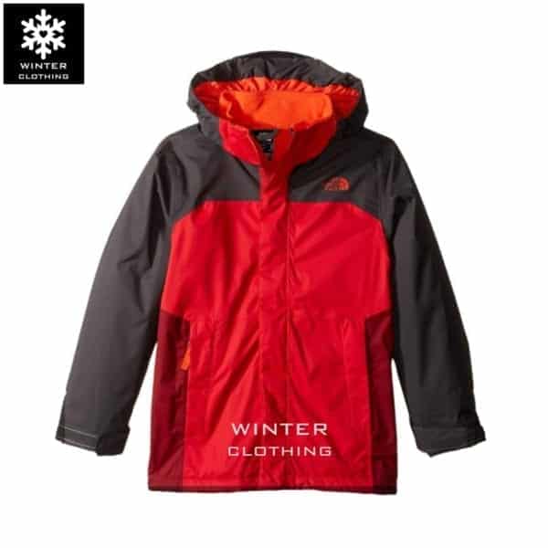 เช่าเสื้อกันหนาว Jacket north face สีเขียว waterproof เช่าชุดกันหนาว เที่ยวต่างประเทศ