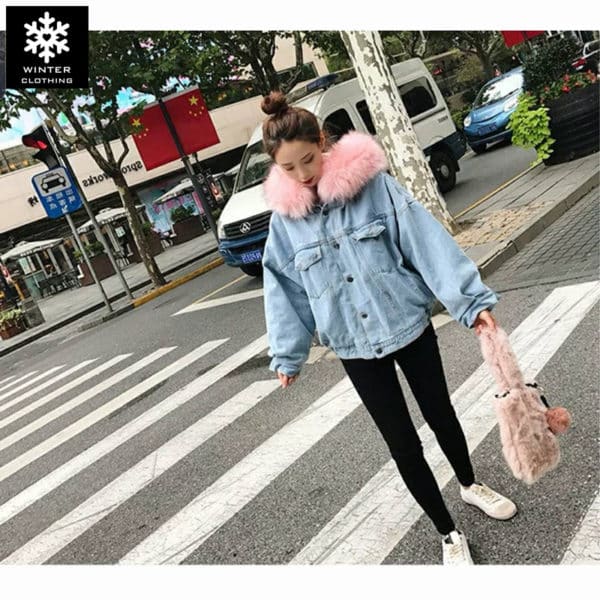 IO-FJ174 Women Jacket Korean XXL - Image 3