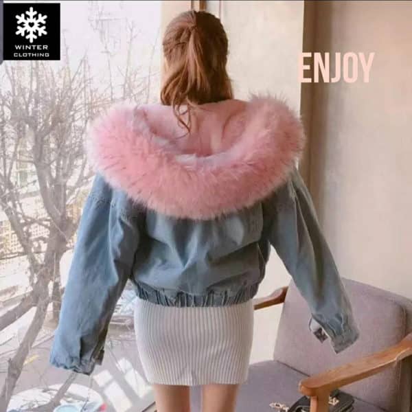 IO-FJ174 Women Jacket Korean XXL - Image 2