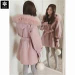 IO-FJ171 Women Coat Korean L