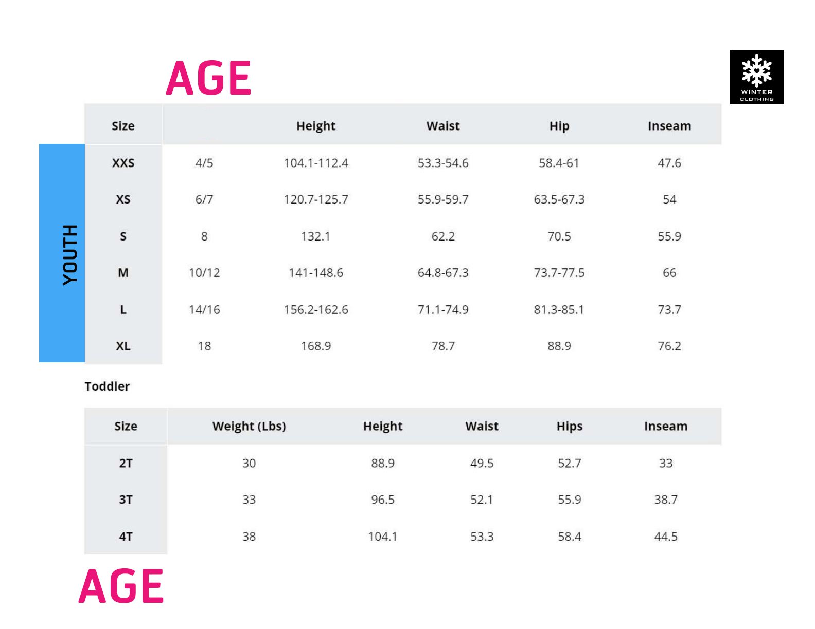 SIZE Childjpg_Page1 Children Size Guide