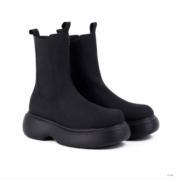 c1166a_14 IO-FB018 PLATFORM ANKLE BOOTS Black 40 - Image 1