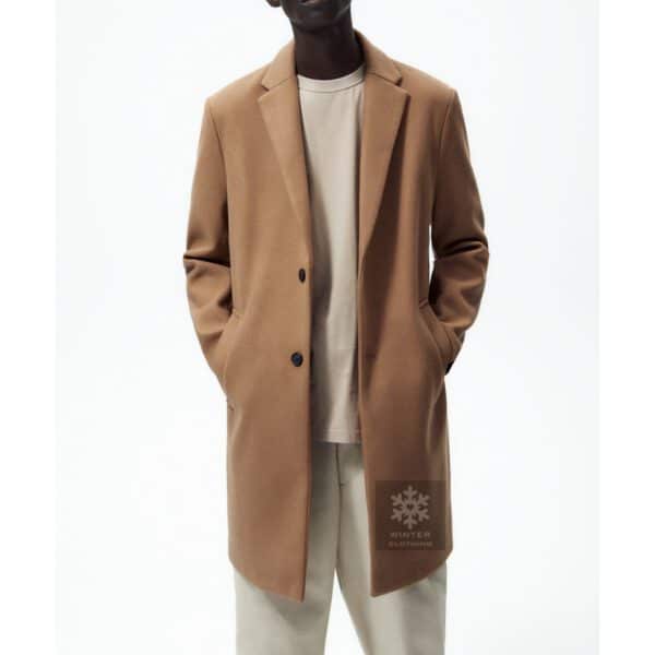 IO-MJ063 Men Coat Zara XL - Image 2