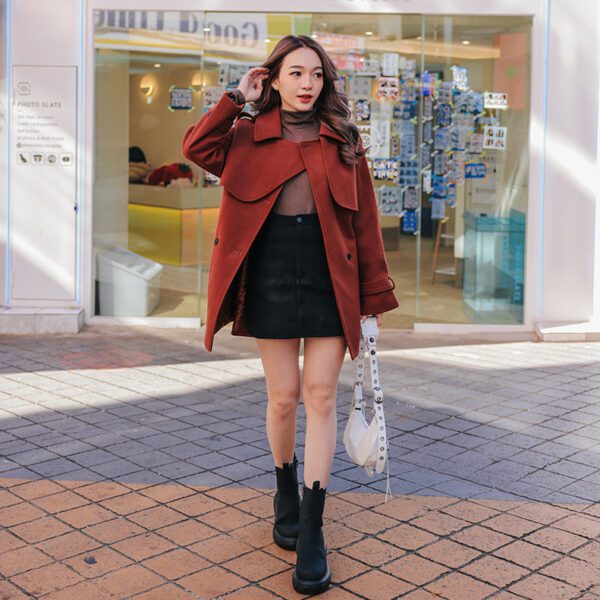 IO-FJ126 Women Coat Coatover Free size - Image 4