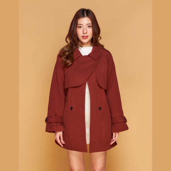 IO-FJ126 Women Coat Coatover Free size - Image 6