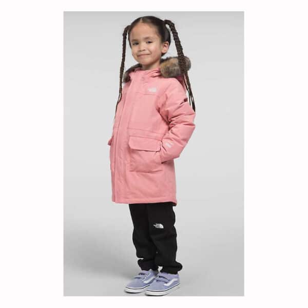 C-KJ095 1 C-KJ095 Girl Coat Northface 5-6 Year - Image 1