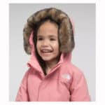 C-KJ095 Girl Coat Northface 5-6 Year - Image 3